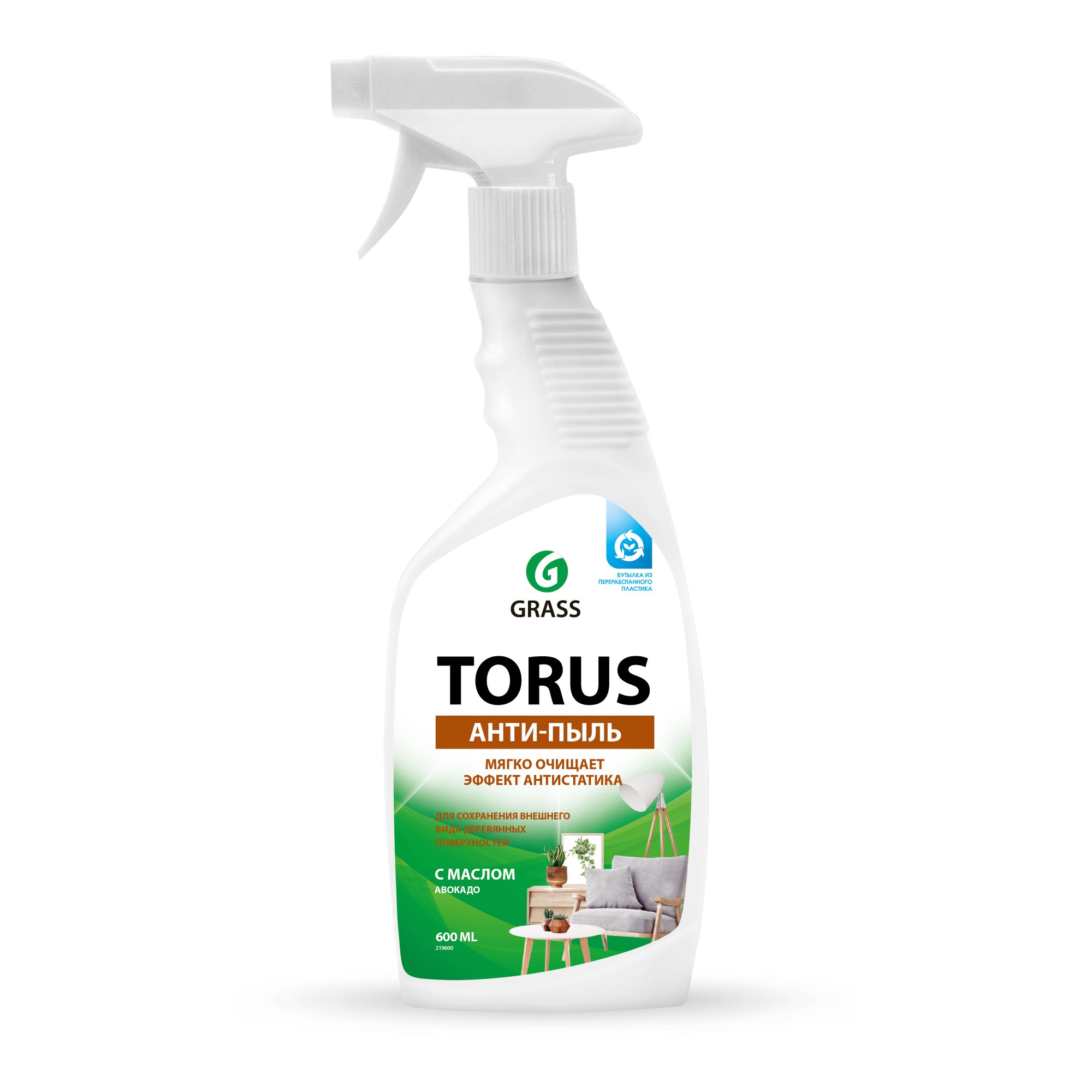 Полироль для мебели Grass Torus, 600 мл